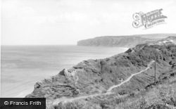 View Of The Cliffs c.1960, Reighton