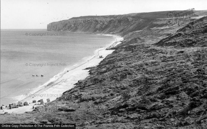 Photo of Reighton, View Towards Bridlington c.1960
