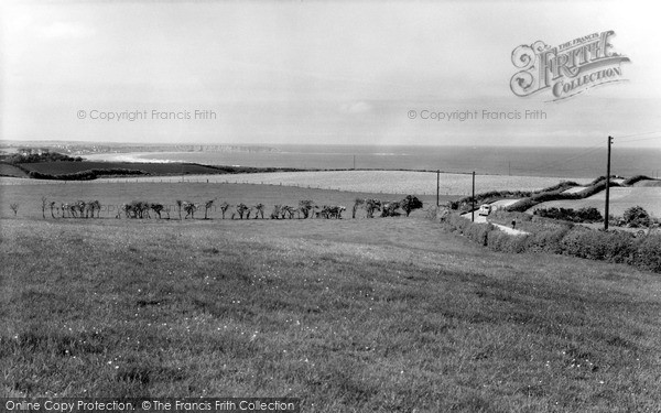 Photo of Reighton, View Towards Filey Brigg c.1960