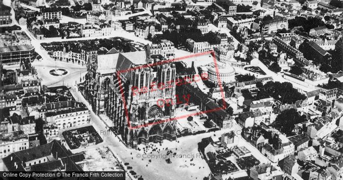 Photo of Reims, Aerial View c.1935