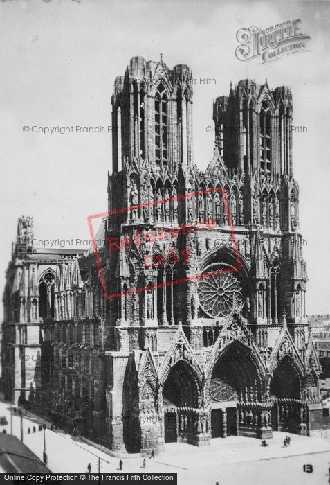 Photo of Reims, Cathedral c.1935