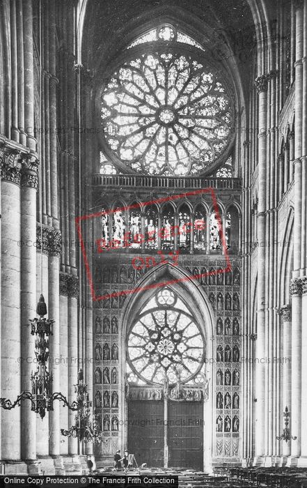 Photo of Reims, Cathedral, Interior c.1910