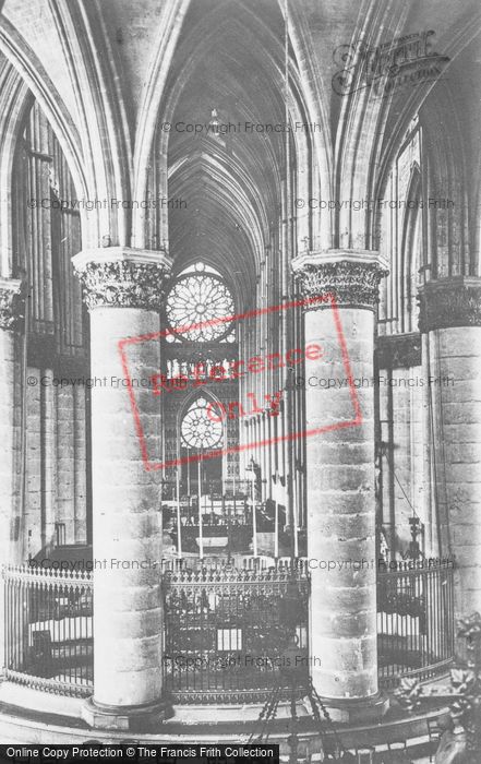 Photo of Reims, Cathedral, Interior c.1910