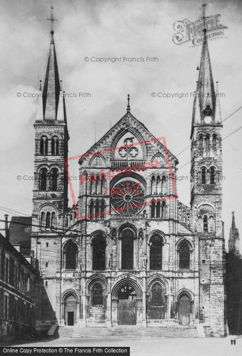 Photo of Reims, Saint Remi Basilica c.1935
