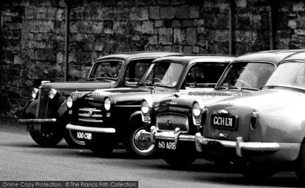 Photo of Repton, Cars Outside Repton School c.1960