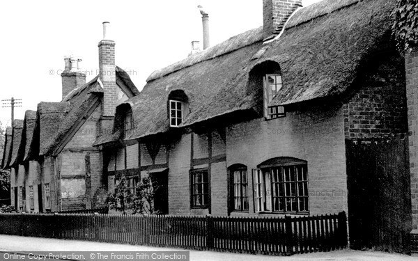 Photo of Repton, Church End c.1955