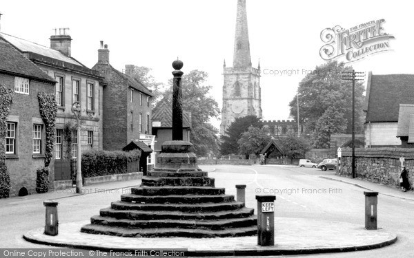 Photo of Repton, St Wystan's Church And Cross c.1960