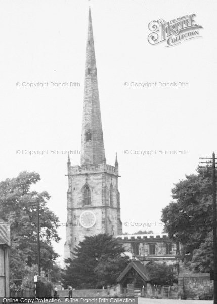 Photo of Repton, St Wystan's Church c.1955