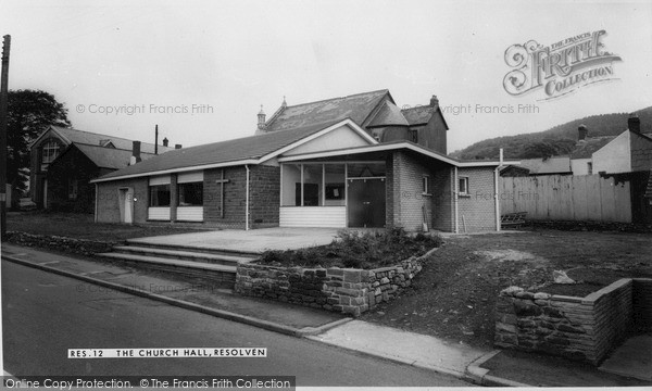 Photo of Resolven, The Church Hall c.1965