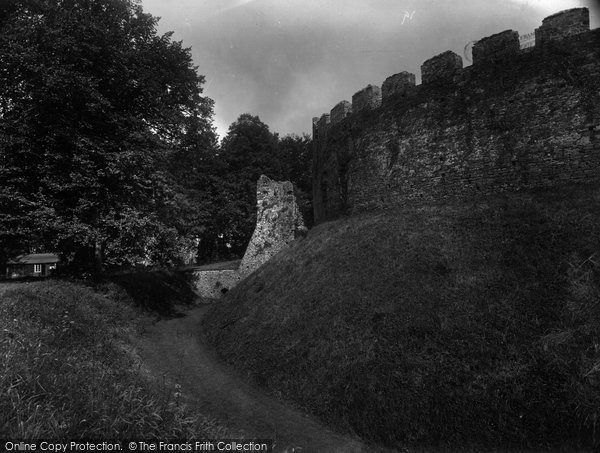Photo of Restormel, Castle And The Moat 1931