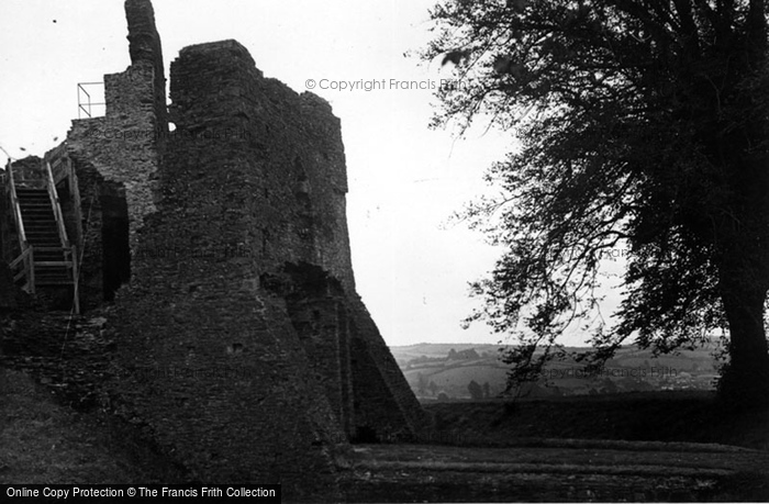 Photo of Restormel, Moat And Gateway At The Castle c.1960