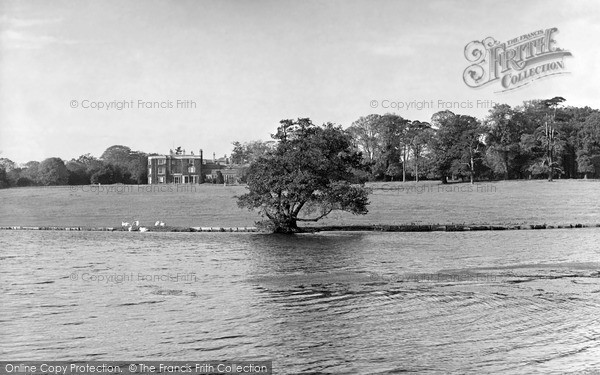 Photo of Retford, Babworth Hall And Lake c.1955