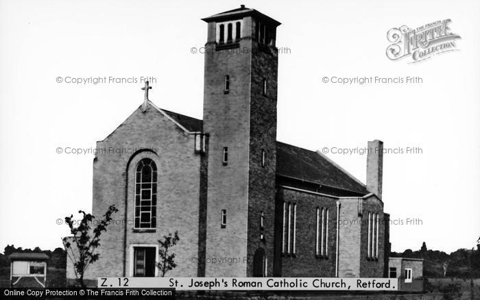 Photo of Retford, St Joseph's Rc Church c.1950