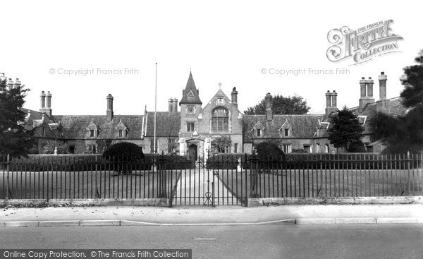 Photo of Retford, Trinity Hospital c.1955