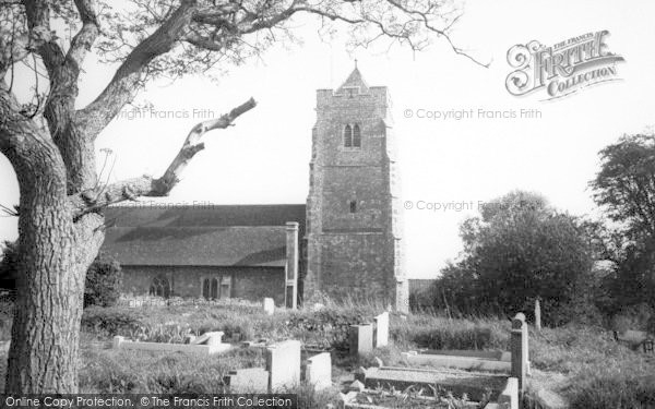 Photo of Rettendon, All Saints Church c.1960