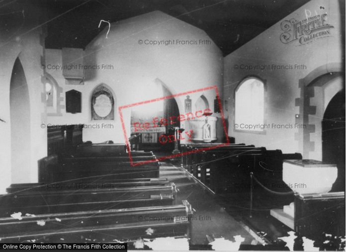 Photo of Reynoldston, Church Interior c.1955