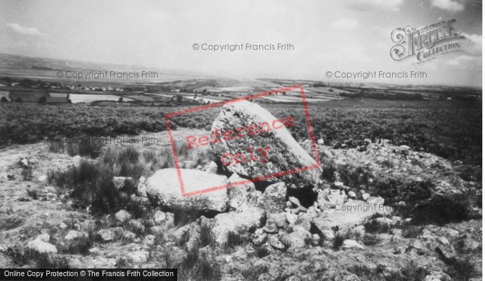 Photo of Reynoldston, King Arthur's Stone c.1955