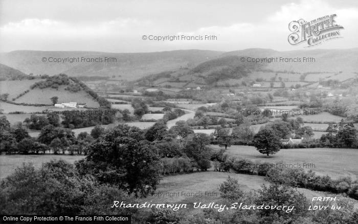 Photo of Rhandirmwyn, Valley c.1960
