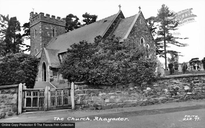 Photo of Rhayader, Church Of St Clement c.1955