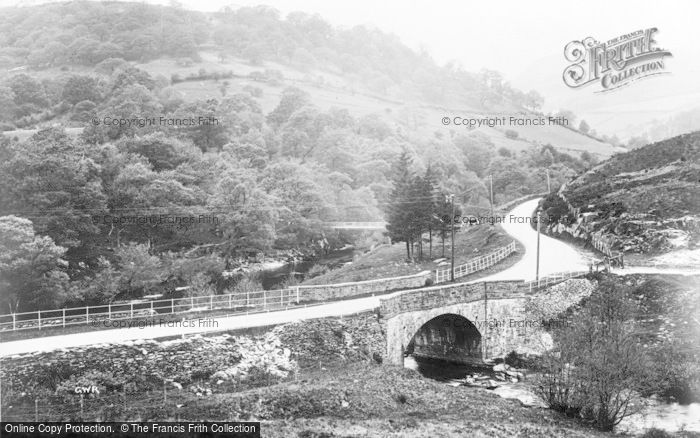 Photo of Rhayader, Junction Of Marteg And Wye River c.1932 