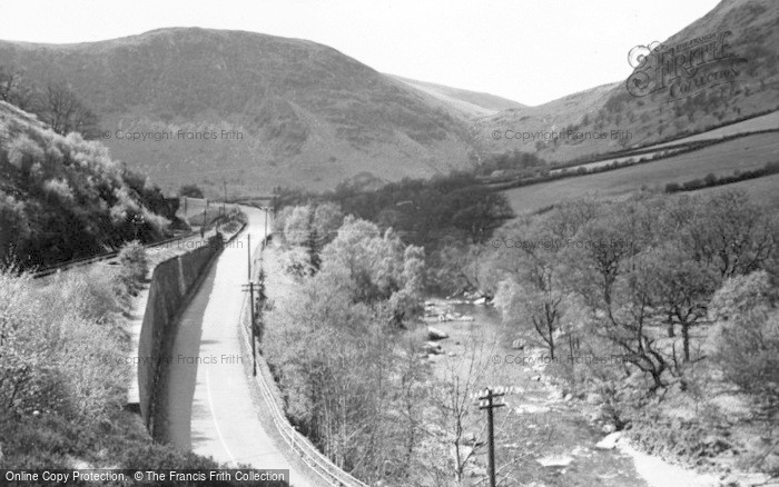 Photo of Rhayader, Road, Rail And River Wye, Marteg c.1932