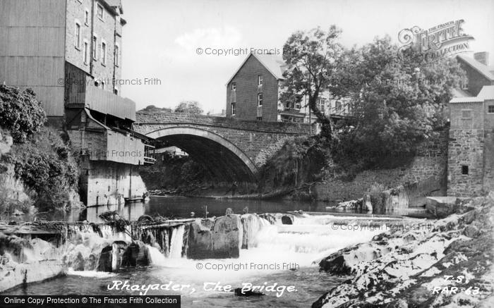 Photo of Rhayader, The Bridge c.1955