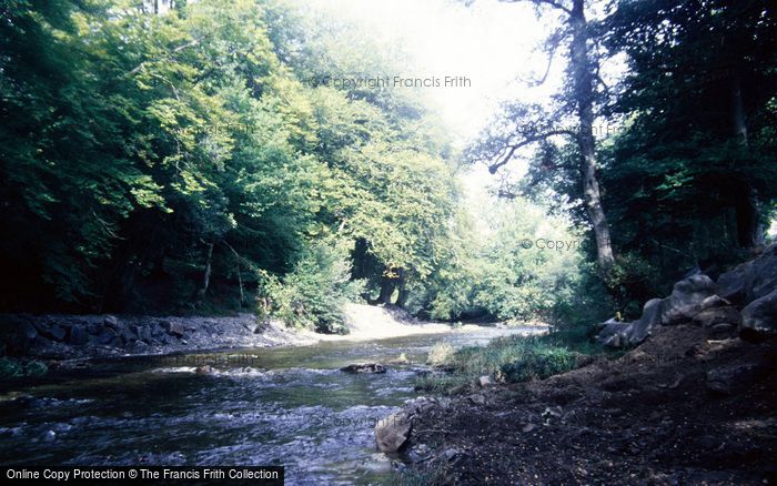 Photo of Rhayader, The River Wye, Upper Reaches c.1985