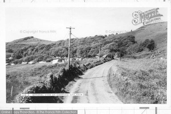 Photo of Rhiw, General View Of Camping Site c.1960