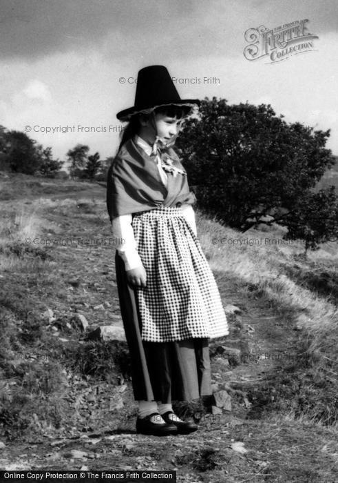 Photo of Rhiwbina, A Young Welsh Girl c.1960