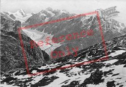 Rhone Glacier c.1875, Rhone Valley