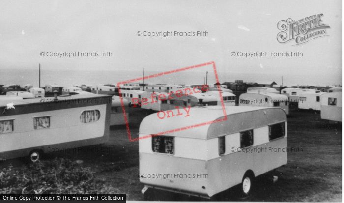 Photo of Rhoose, Caravan Park c.1960