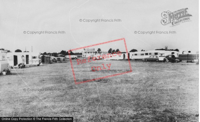 Photo of Rhoose, Caravan Site c.1960
