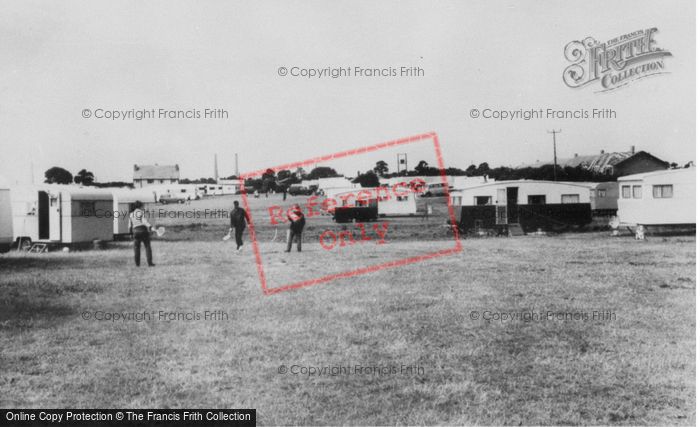 Photo of Rhoose, Caravan Site c.1960