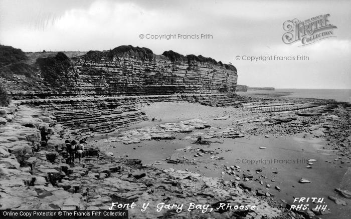 Photo of Rhoose, Fontygary Bay c.1955