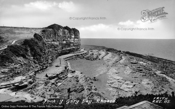 Photo of Rhoose, Fontygary Bay c.1955