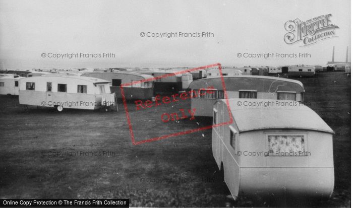 Photo of Rhoose, Fonygary Bay Caravan Site c.1960