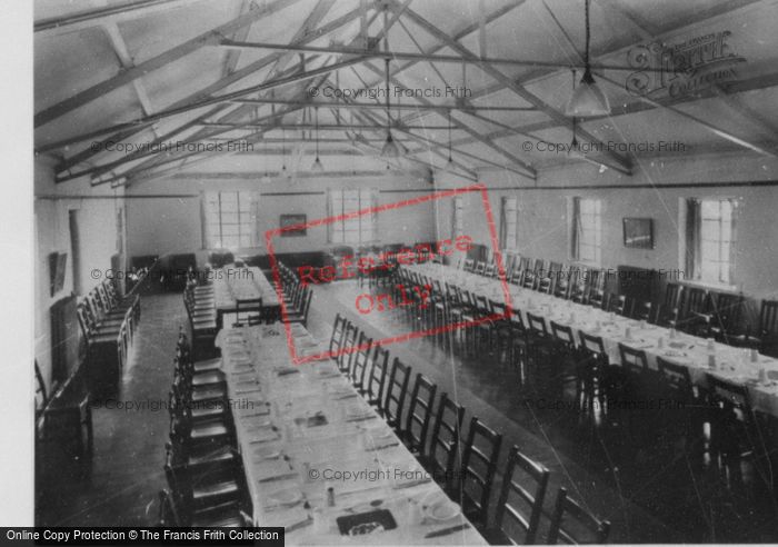 Photo of Rhoose, Ymca College Dining Room c.1955