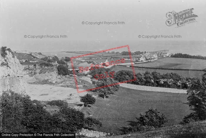 Photo of Rhos On Sea, From Bryn Euryn 1895