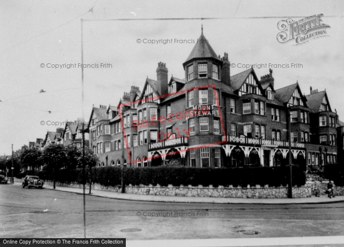 Photo of Rhos On Sea, Mount Stewart Hotel c.1950