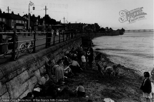 Photo of Rhos On Sea, Promenade c.1955
