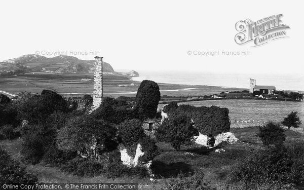 Photo of Rhos On Sea, Ruined Abbey And Llandrillo Church 1895