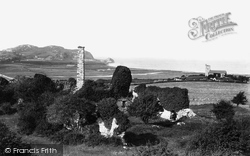 Rhos-on-Sea, Ruined Abbey And Llandrillo Church 1895, Rhôs-on-Sea