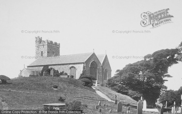 Photo of Rhos On Sea, St Trillo's Church 1890