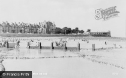 Rhos-on-Sea, The Beach c.1960, Rhôs-on-Sea