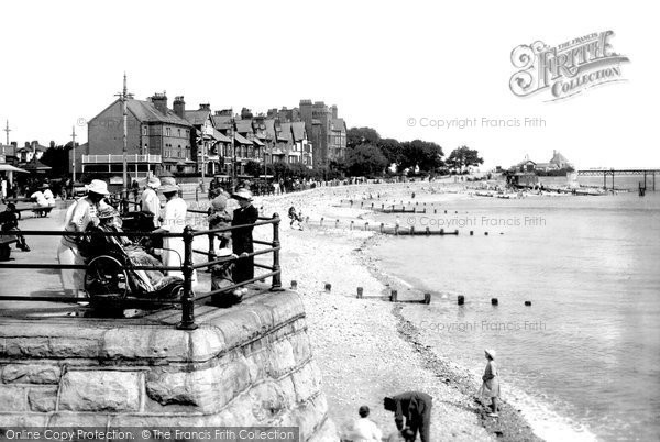 Photo of Rhos On Sea, The Seafront 1921