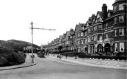 Rhos-on-Sea, Whitehall Road With Tram 1921, Rhôs-on-Sea