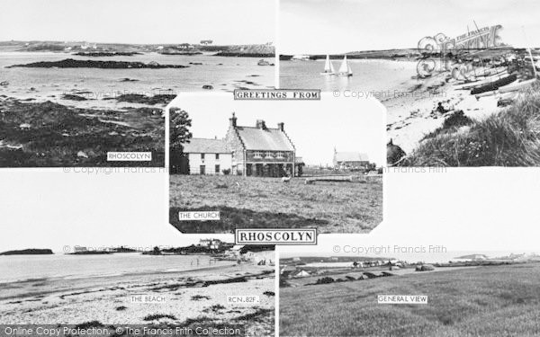 Photo of Rhoscolyn, Composite c.1960