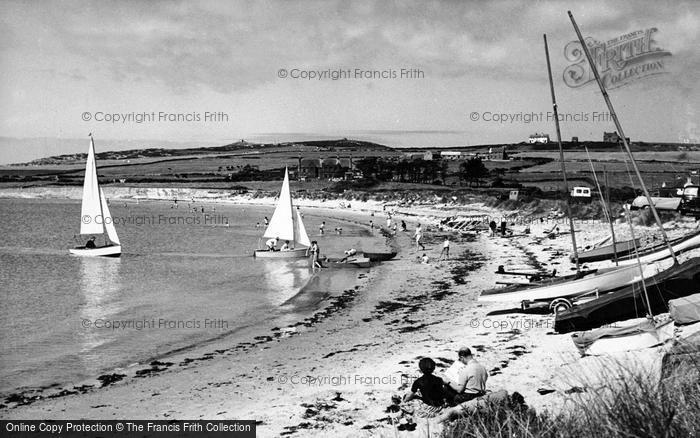 Photo of Rhoscolyn, The Beach c.1960