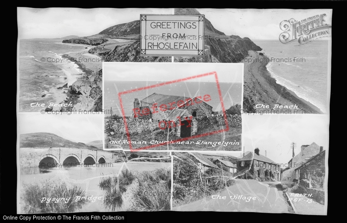 Photo of Rhoslefain, Composite c.1955