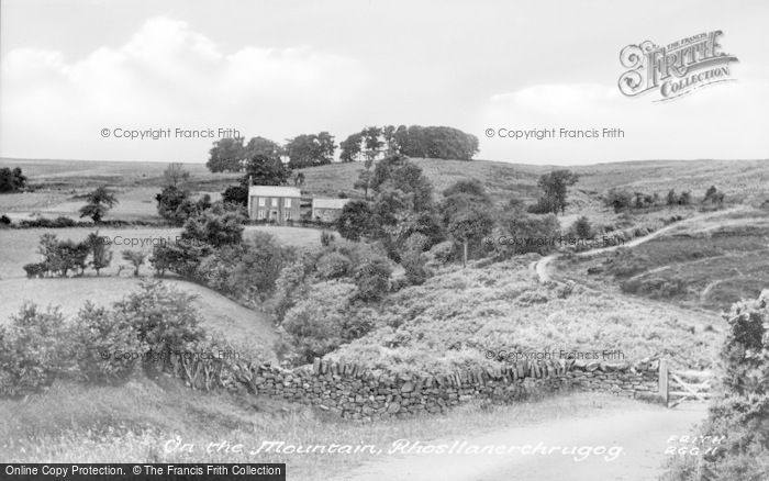 Photo of Rhosllanerchrugog, On The Mountain c.1955